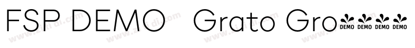 FSP DEMO   Grato Gro字体转换